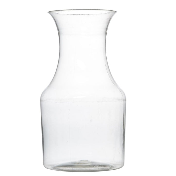 Smarty Had A Party 7.5 oz. Clear Disposable Plastic Mini Wine Carafes (60 Carafes)