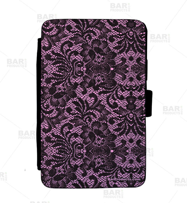 Guest Check Pad Holder - Pink Lace