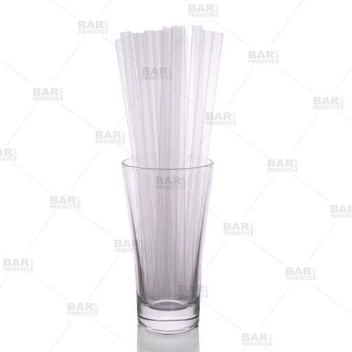Individually Wrapped Flexible Plastic Drinking Straws 800/BOX - EcoQuality  Disposable Clear Straws, BPA Free Plastic - Bendy, Party, Fancy Straws