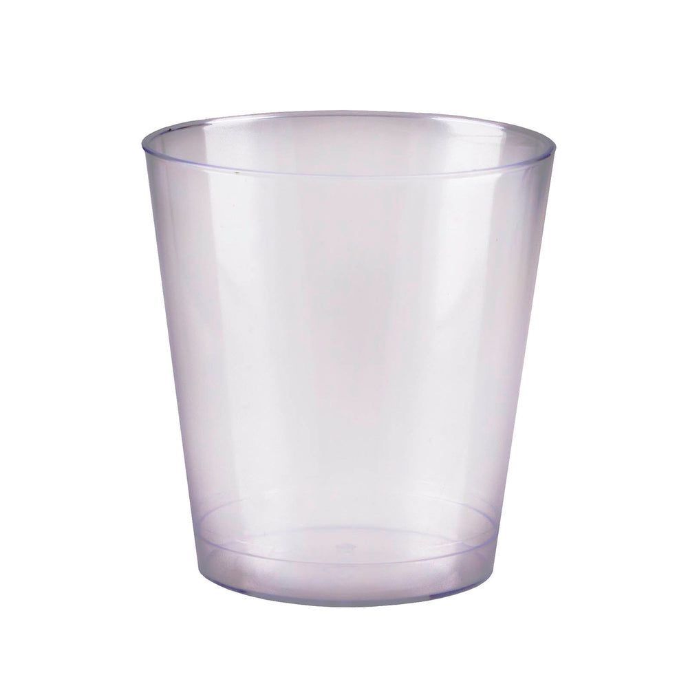Plastic Clear Mini Shots - 2 ounce - 50 Count