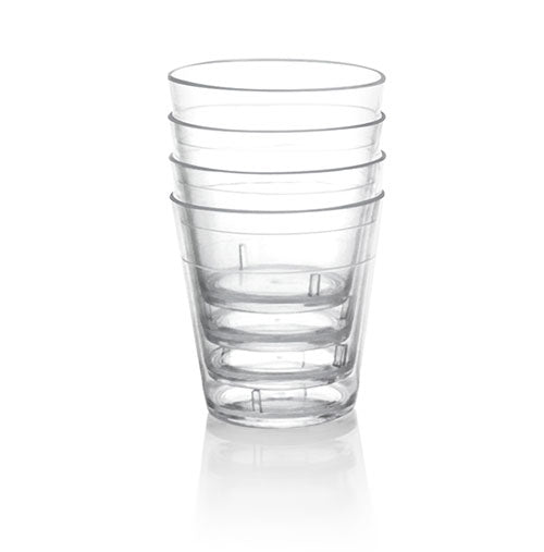 BarProducts BarConic Durable and Sturdy High Quality Thick Base 1 oz Shot Glass Pack of 12 Clear GWW1032T-B