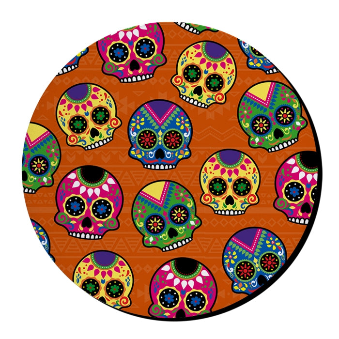 Beer Bucket Coaster - Sugar Skulls (Serveral Colors Available) 