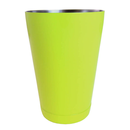 cocktail shaker tin - neon yellow - 18 ounce