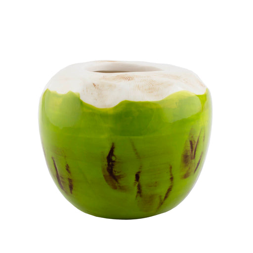 BarConic® Tiki Drinkware - Natural Green Coconut - 16 ounce