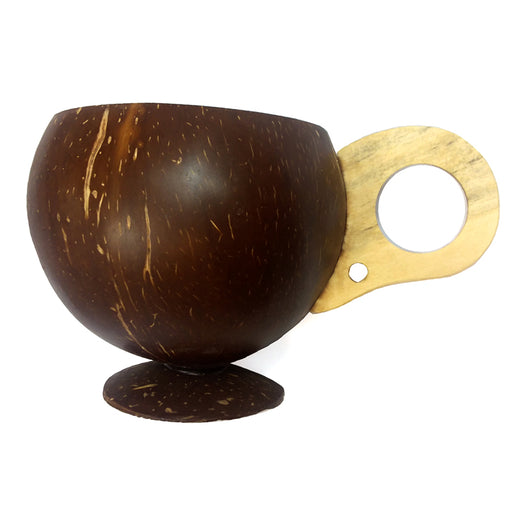 BarConic® Real Coconut Cup with Handle