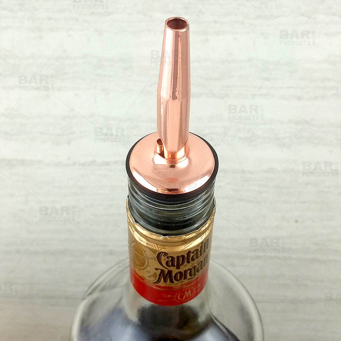 BarConic® Stainless Steel Liquor Pourer - Copper Plated