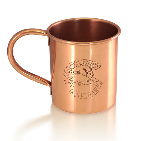 100% Copper Moscow Mule Mug - with Logo