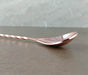 BarConic® Copper Plated Bar Spoon w/ Muddler Tip - Professional Grade - 40cm Length 