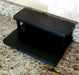 Counter Caddies™ - Black Straight Shelf - Liquor/Wine Bottle Display - empty