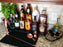 Counter Caddies™ - Black Straight Shelf - Liquor/Wine Bottle Display - alcohol spirits bartending tools supplies