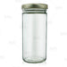 Tall Craft Bartending Jar w/ Gold Lid - Clear 8 oz