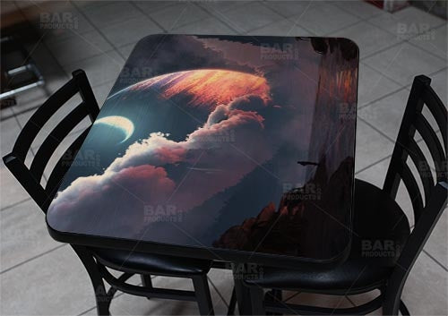 Cronus Rising 24" x 30" Wooden Table Top - Two Types Available