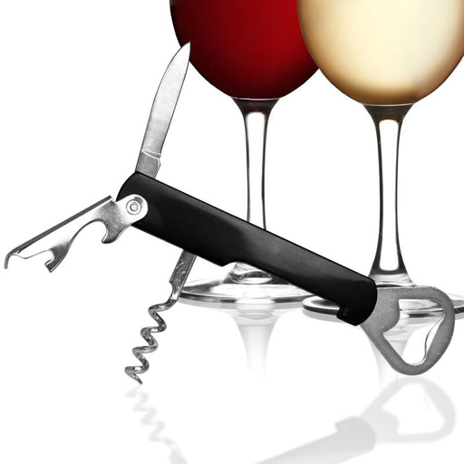 Corkscrew / Wine Opener - Economy Style w/ Bottle Opener