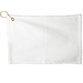 15'' x 25'' White Bar Towel With Hook