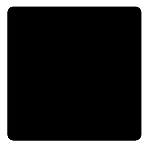 Kolorcoat™ Square Foam Coasters (4 Pack) - Black