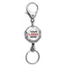 Chrome Octagon ID Retractable Badge Reel - Customizable