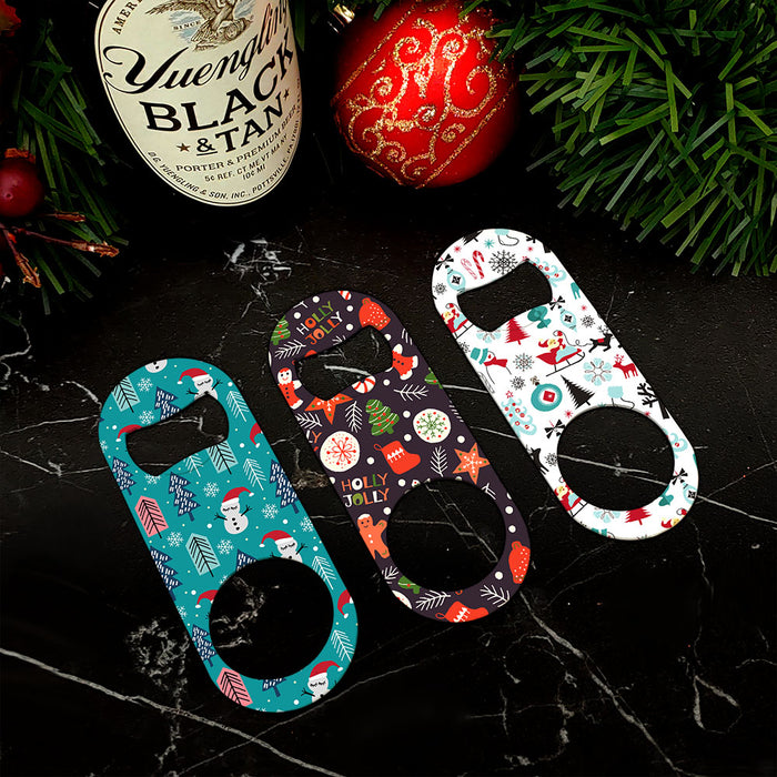 Cute Christmas Themed Mini Bottle Openers