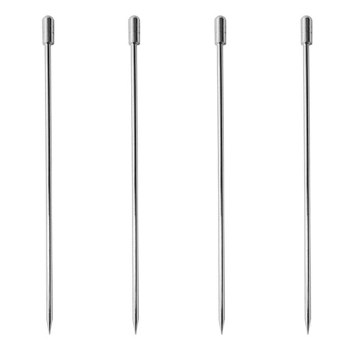 4 Pcs Metal Stir Sticks, Stainless Coffee Stirrers Reusable, Swizzle Sticks  for Cocktails, Multifunctional Stir Sticks, Stainless Steel Primary Color