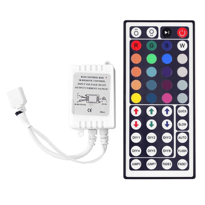 LED RF Controller - 17 Key - RGB Mini Wireless with Remote