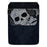 DekoPokit™ Leather Bottle Opener Pocket Protector w/ Designer Flap - Paisley Skull - LARGE