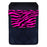 DekoPokit™ Leather Bottle Opener Pocket Protector w/ Designer Flap - Pink Zebra Print - SMALL
