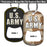 Dog Tag Bottle Opener - Military Line - Army