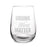 Drunk Wives Matter Stemless Wine Glass