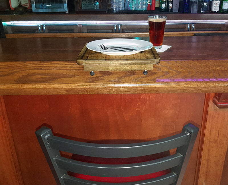 Drunk Bunk™ - Bar Top Dining Platform - CUSTOMIZABLE - Steakhouse