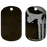 Kolorcoat™ Dog Tag - Half Skull