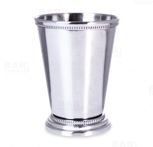 BarConic® Stainless Steel Beaded Mint Julep - 12oz
