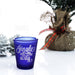 Jingle All the Way - BarConic® Dark Blue Frosted Shot Glass (1.5oz)