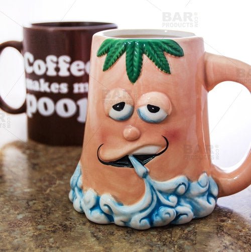 pothead mug Island Dogs 59462 Stoner Novelty Mug, Multicolor