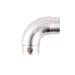 Curved Flush Elbow Fitting - 90 Degree - (Finish Options)