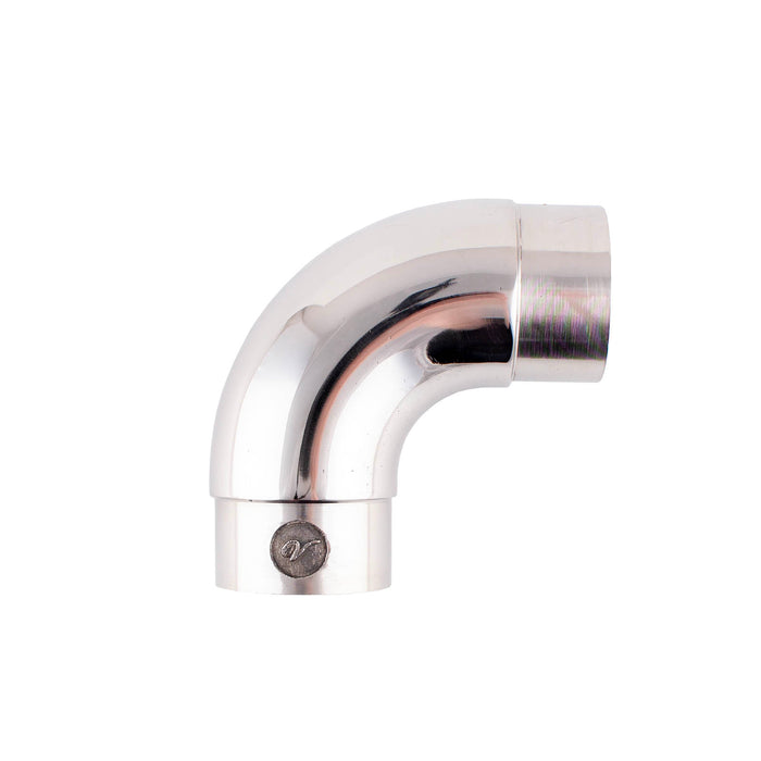 Curved Flush Elbow Fitting - 90 Degree - (Finish Options)