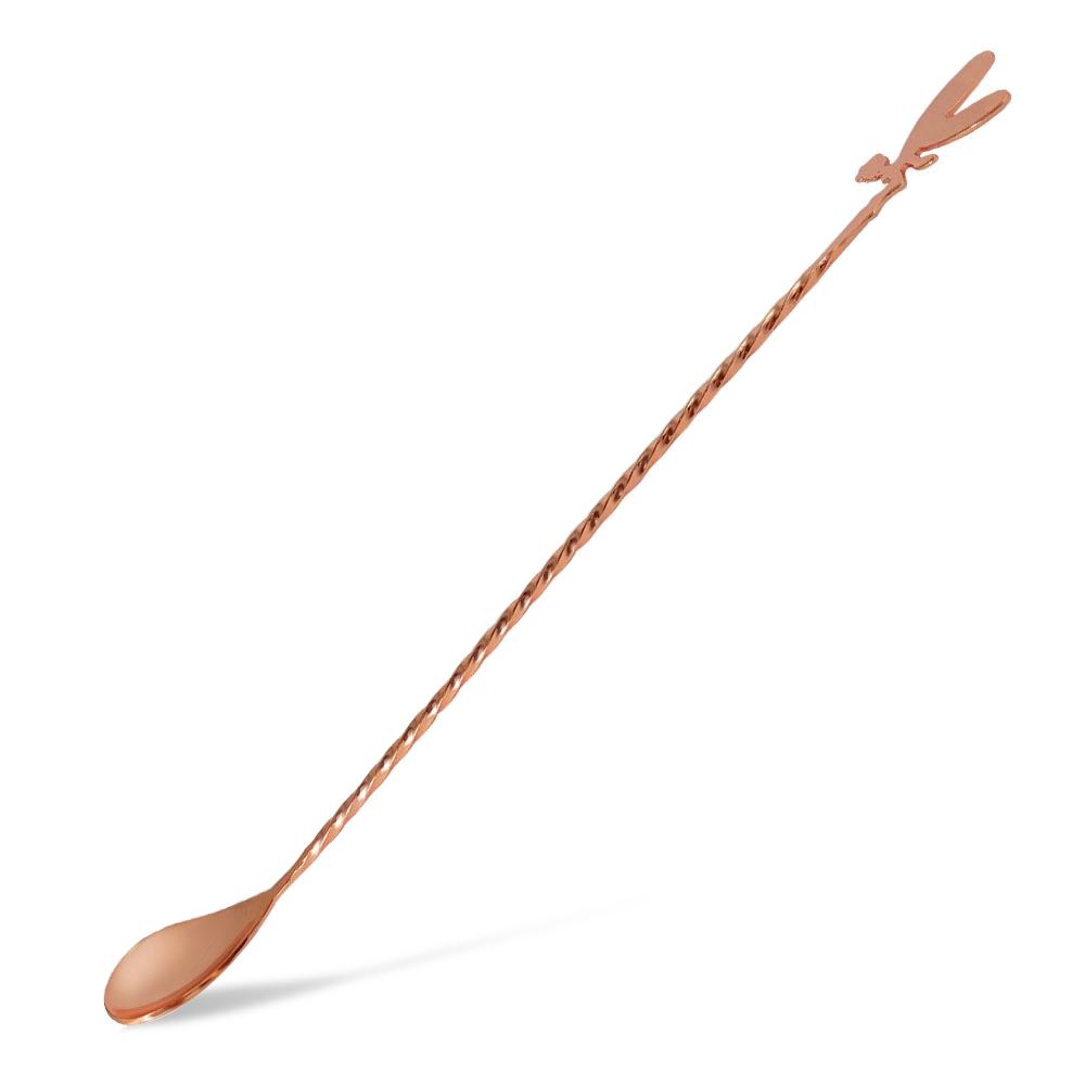 BarConic® Bar Spoon - Copper Plated Cocktail Fairy - 30cm
