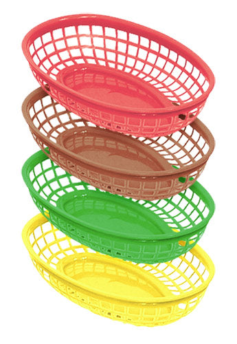 Fast Food Side Baskets - Dozen Pack