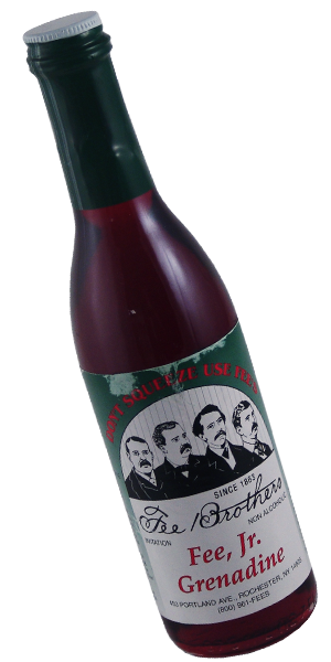 Fee Brothers Cordial Syrup - Grenadine - 375ml Bottle