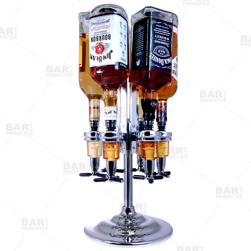 Final Touch® Upside Down Liquor Dispenser - 6 Bottle — Bar Products