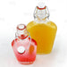  Flask Glass Bottle w/ Swing Top - Available in 8.5 or 17 ounce