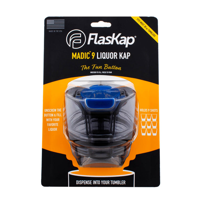 How to make a drink with FlasKap in 10 seconds. 🍹 #giftideas #cocktails  #finds 
