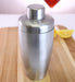 3 Piece Stainless Steel Flat Top Cocktail Shakers