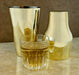 BarConic® French Style 2 Piece Cocktail Shaker - Gold Plated - 20oz
