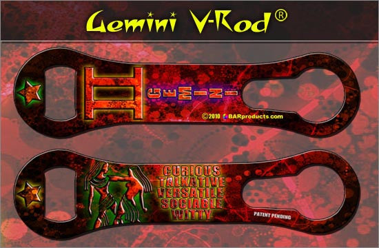 Astrological V-Rod - Gemini