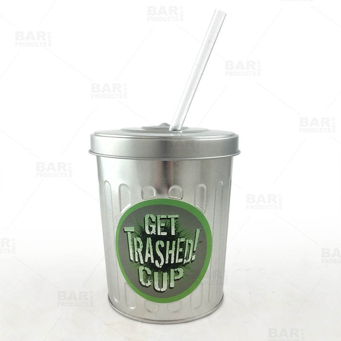 COFFEE Glass Can and Bamboo lid and Straw - The CRAFT BAR DIY & Gift Shop