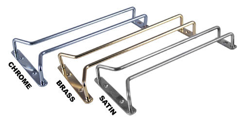 Glass Hanger Rack - Single Rail