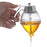 Handmade Glass Non Drip Honey Dispenser (6.6 oz. / 200 ml.)