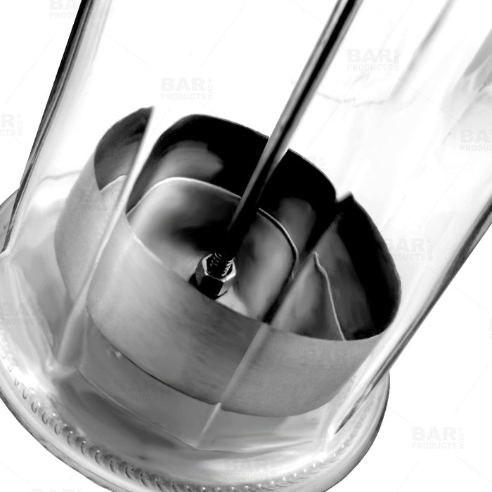 Davis & Waddell Retro Glass Straw Dispenser – More Than News