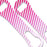 Pink Ombre Glitter V-Rod® Bottle Opener