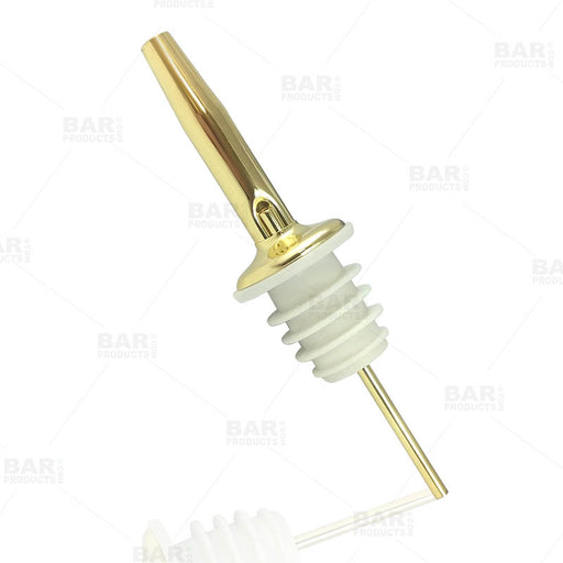 BarConic® Stainless Steel Liquor Pourer - Gold Plated 