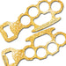 ADD YOUR NAME Knuckle Buster Bottle Opener - Glitter gold 